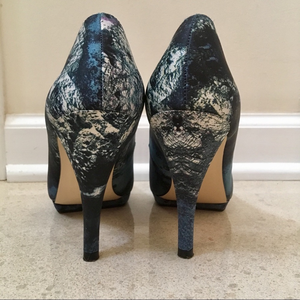 Christian Siriano Patterned Heels